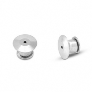 Roestvrij stalen (RVS) stainless steel onderdelen veiligheidssluiting voor pins Silver