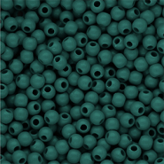 6 mm DQ acryl kralen shiny Mediterranea green 19-4517 TCX