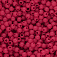 6 mm DQ acryl kralen shiny Fuchsia 17-2031 TCX