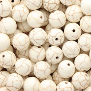 Kralen keramiek 12mm White