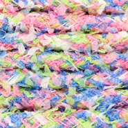 Trendy paracord 8mm Green-blue-pink-white