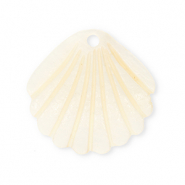 Schelp hangers specials Sint Jacobsschelp White