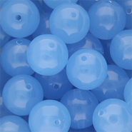 16 mm DQ® acryl kralen shiny Blue