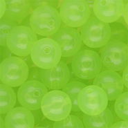 12 mm DQ® acryl kralen shiny Light green