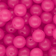 12 mm DQ® acryl kralen shiny Magenta pink