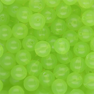 10 mm DQ® acryl kralen shiny Light green