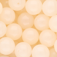 16 mm DQ® acryl kralen shiny Light peach