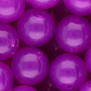 20 mm DQ® acryl kralen shiny Purple