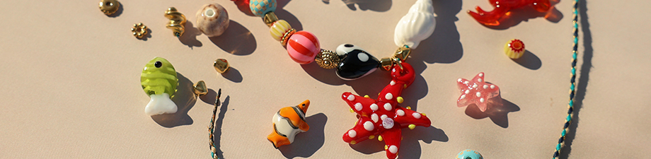 Nieuwe collectie zomerse glasbedels Nieuwe collectie zomerse glasbedels