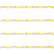 Roestvrij stalen (RVS) Stainless steel onderdelen jasseron 1mm Yellow-goud