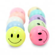 10 mm acryl kralen smiley Multicolour