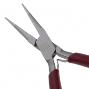 Beadsmith langbek tang Rood-zilver