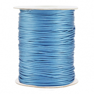 Macramé draad gevlochten 1.5mm Royal blue