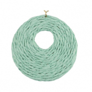 Raffia hanger 53mm Mint green