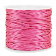 Macramé draad gevlochten 1mm Magenta pink