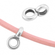 DQ metaal hanger met oog Ø2.2mm Antiek zilver (nikkelvrij)