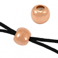 Smart bead stopper DQ metaal 5mm Rosé goud (nikkelvrij)