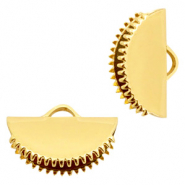 Onderdelen DQ metaal lintklem 15mm Goud (nikkelvrij)