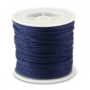 Trendy koord 2mm Dark blue
