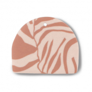 Polymeer hangers Light peach pink-light brown