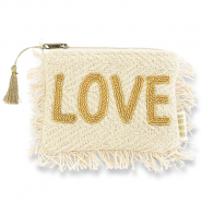 BY31® Etui "Love" Beige-gold
