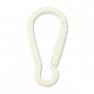 Gekleurde onderdelen sleutelhanger Off white