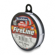 Beadalon rijgdraad Fireline 0.18mm White