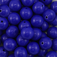 18 mm DQ acryl kralen Dark blue