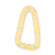 Bedels DQ Eco-brass® metaal tussenstuk Goud (nikkelvrij)