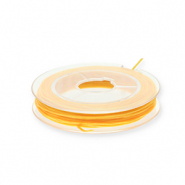 Elastiek rijgdraad 0.8mm Yellow orange