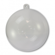 Transparant ornament bal Transparent