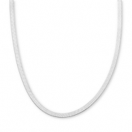 BY31® Roestvrij stalen (RVS) Stainless steel kettingen snake Silver