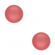 7mm classic cabochon Polaris Elements shiny Mellow rose