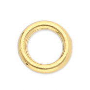 Roestvrij stalen (RVS) stainless steel onderdelen dichte ring 5mm Gold