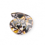 Haaraccessoires haarklem schelp Mixed brown