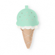 Statement hangers ijslolly Sandstone brown-mint green-white