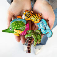 Inspiratiesets Inspiratie tijd met leren portemonnees en sleutelhangers