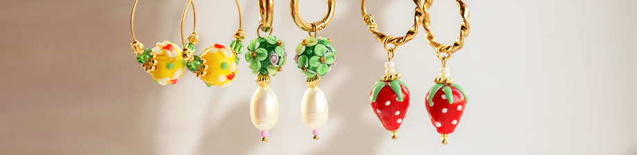 Handgeschilderde kralen Handgeschilderde kralen