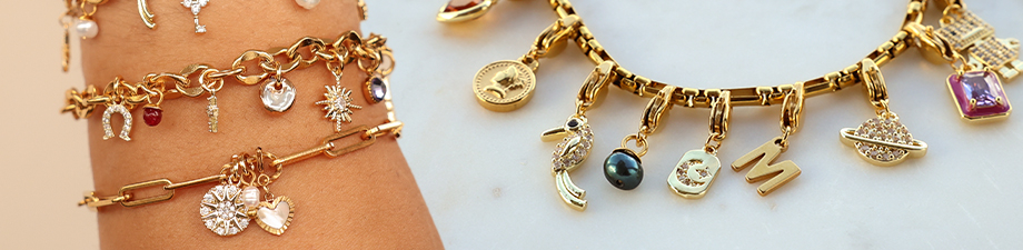 Sparkling Brass TQ metaal bedels en tussenstukken Sparkling Brass TQ metaal bedels en tussenstukken