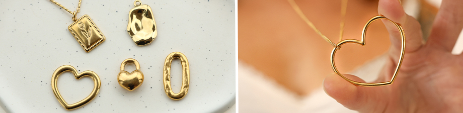 Nieuwe serie roestvrij stalen bedels en onderdelen Nieuwe serie roestvrij stalen bedels en onderdelen