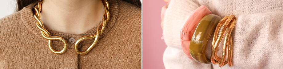 Buigbare snake kettingen Buigbare snake kettingen